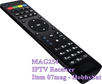 Remote for Mag254 IPTV SET TOP BOX receiver Remote for Mag254 IPTV SET TOP BOX receiver